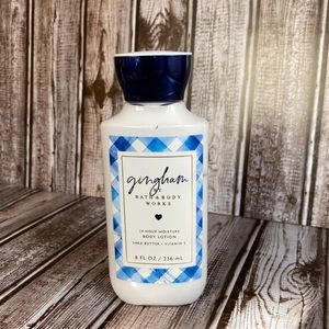 NEW BBW Gingham Body Lotion